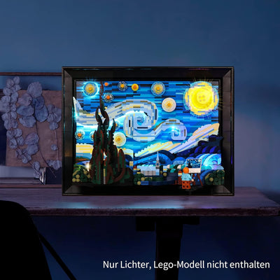 cooldac Led Licht Kit für Lego 21333 Ideas Vincent Van Gogh Sternennacht, Led Licht Set Kompatibel m