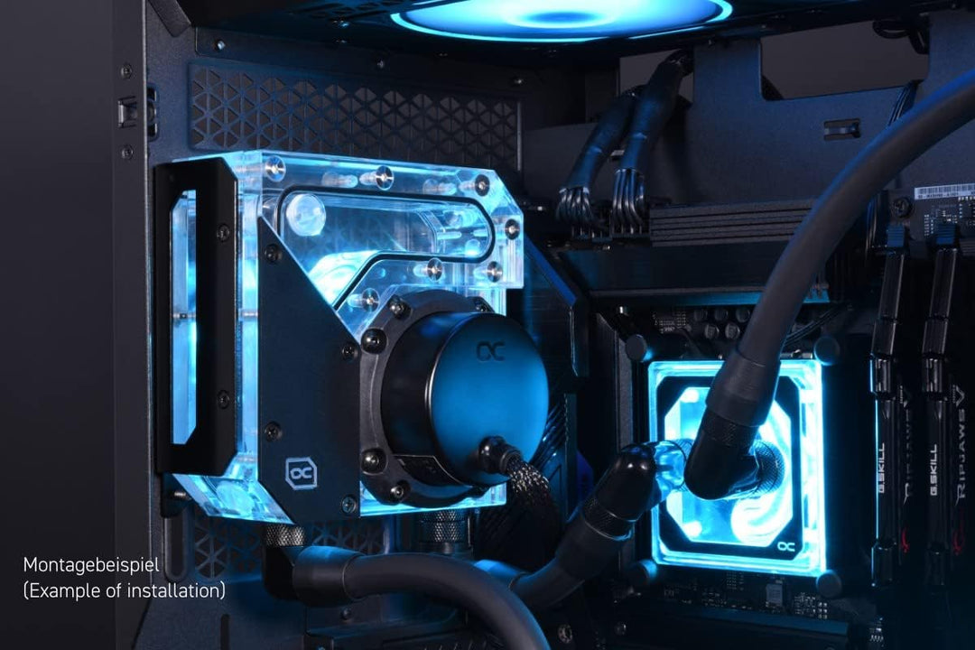 Alphacool Rise Flat Reservoir DDC Ausgleichsbehälter mit Pumpe