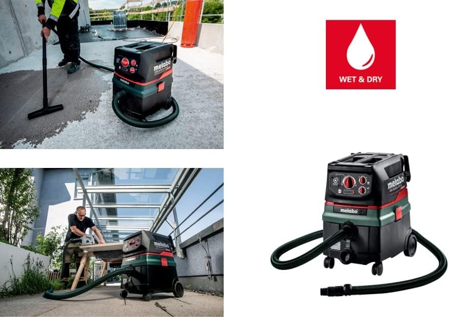 Metabo 18V Akku Nass- Trockensauger ASR 36-18 BL 25 M SC (602046850), mit grossem Zubehörset inkl. D