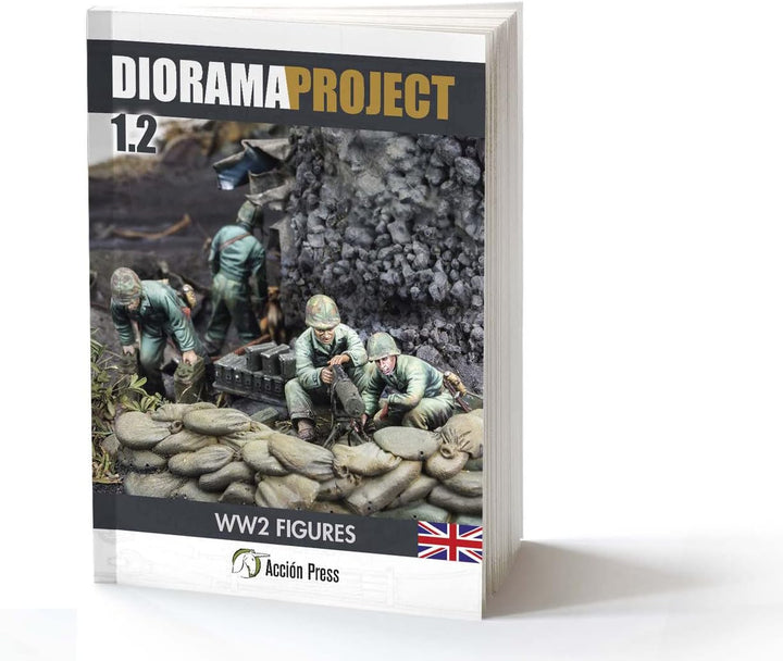 Vallejo 75041 Book: Diorama Project 1.2 - WW2 FIGURES (152 pages) (EN)