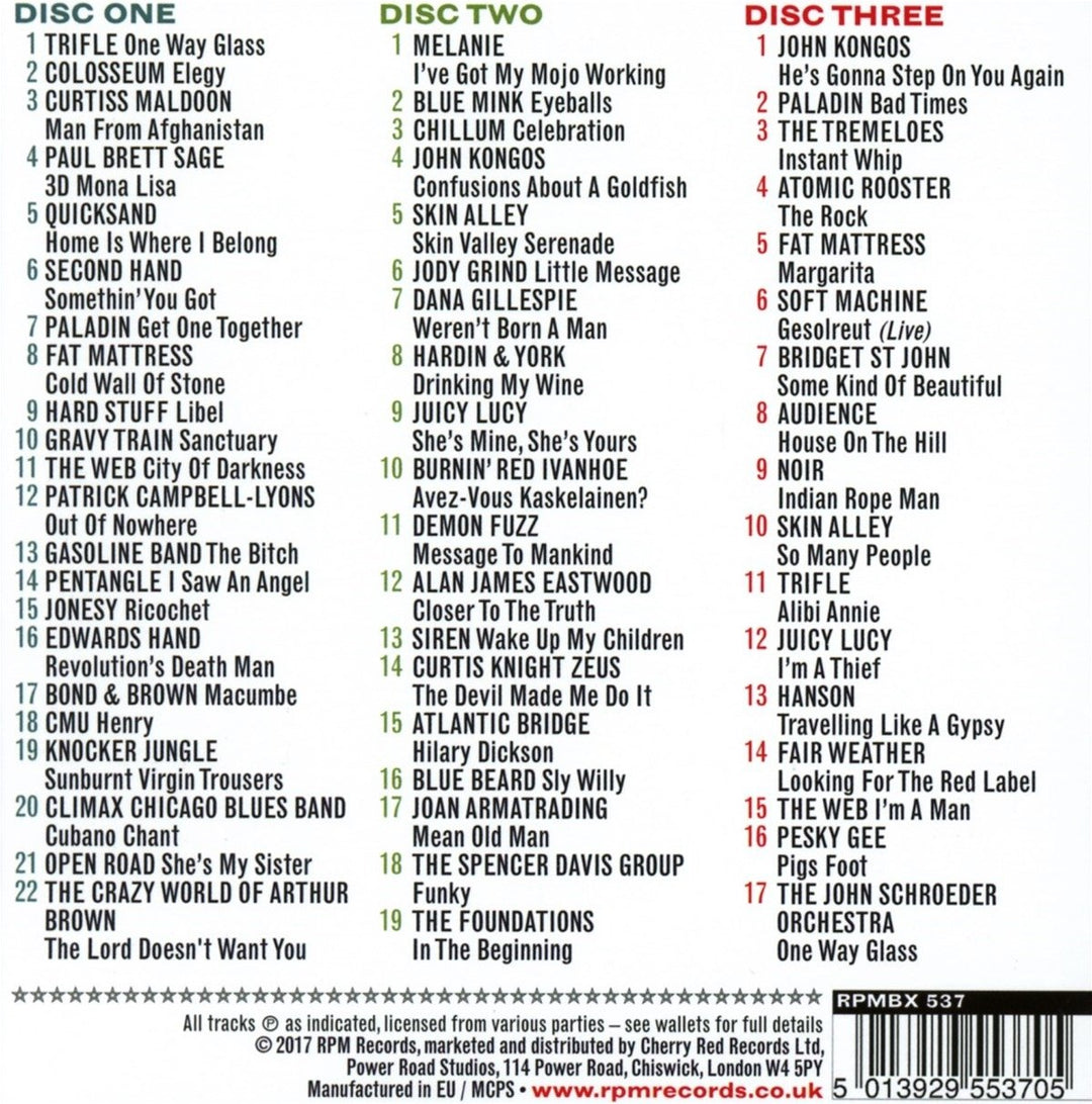 One Way Glass-Dancefloor Prog,Brit Jazz & Funky, Audio-CD