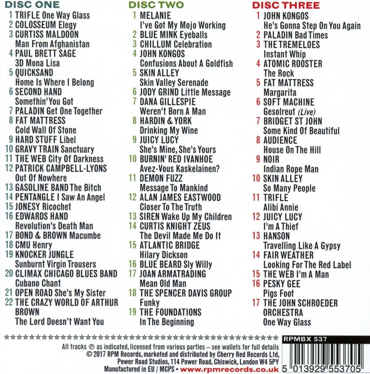 One Way Glass-Dancefloor Prog,Brit Jazz & Funky, Audio-CD