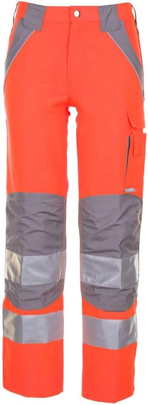 Planam Grösse 110 Unisex Plaline Warnschutz Bundhose orange Zink Modell 5610 110 Orange/Zink, 110 Or