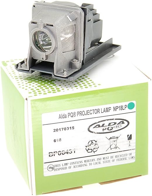 Alda PQ Premium, Beamer Lampe kompatibel mit NEC NP-V300X, NP-VE281, V300W, V300X, V311W, V311X, NP1