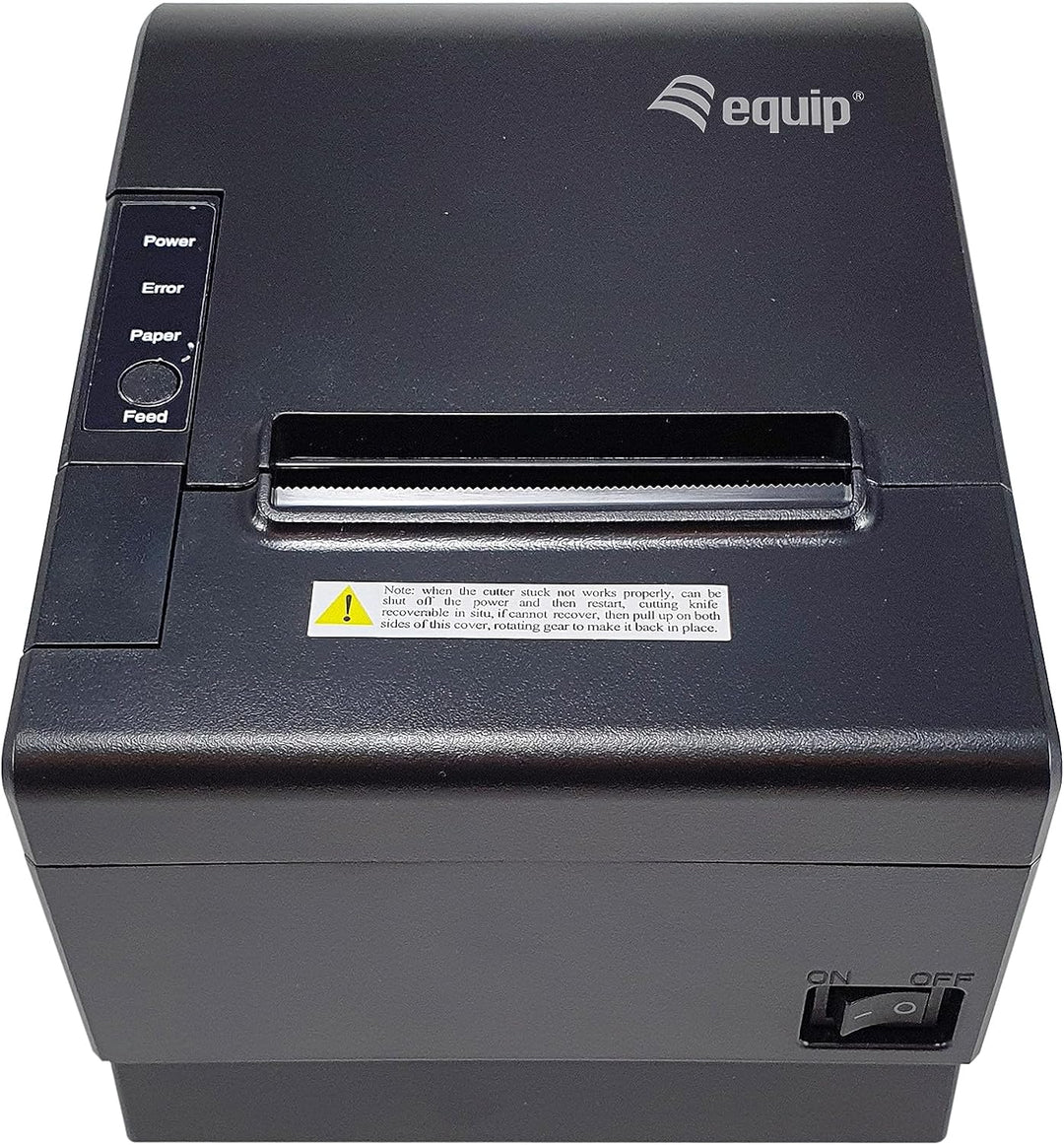 Equip 351003 80-mm-Thermo-POS-Belegdrucker mit automatischer Schneidevorrichtung, USB/Ethernet/serie