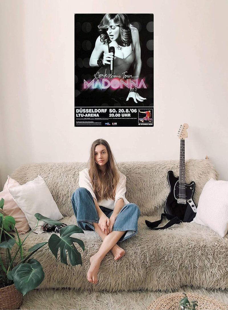 Madonna - Confessions DÜ, düsseldorf 2006 » Konzertplakat/Premium Poster | Live Konzert Veranstaltun