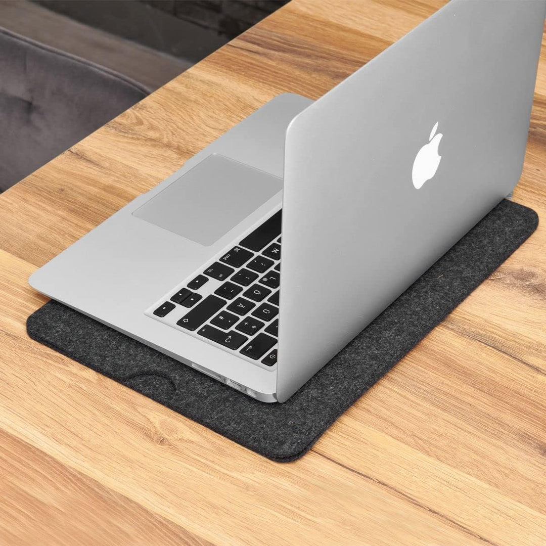 CoverKingz Filz Hülle für Apple MacBook Air 13.6 Zoll (M2) - Notebook Tasche handgefertigt aus Wollf
