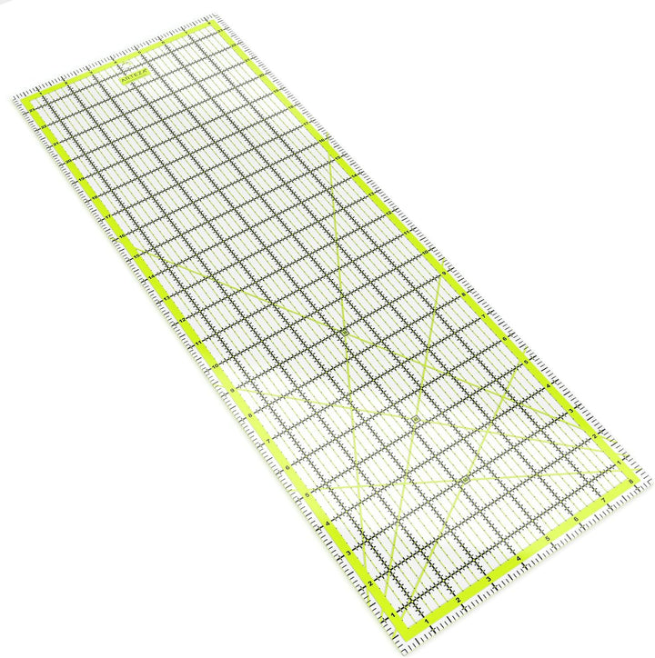 ARTEZA Patchwork-Lineal, transparentes Acryl Quilt-Lineal, 8.5 x 24 Zoll, Lineal für Quiltstoff mit