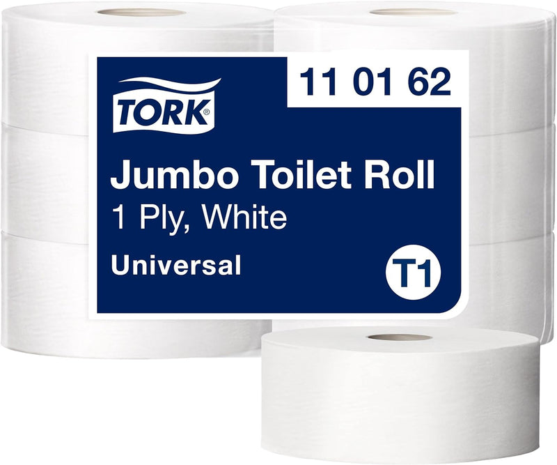 Tork 110162 Jumbo Toilettenpapier in Advanced Qualität für das Tork T1 Jumbo Toilettenpapiersystem /