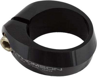 Thomson Bike Products inc Unisex – Erwachsene Sattelklemmring 31,8mm Schwarz, 31,8mm Schwarz