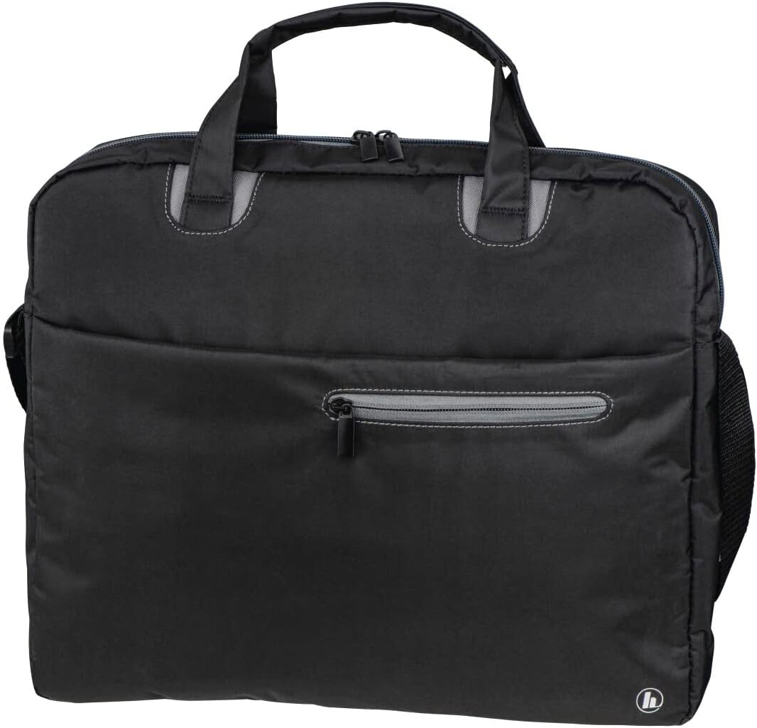 Hama Unisex Sydney Notebook Tasche (1er Pack) 15,6'' / 40 cm Schwarz Grau, 15,6'' / 40 cm Schwarz Gr