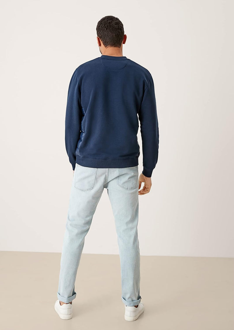 s.Oliver Herren Sweatshirt S Blue Nights, S Blue Nights