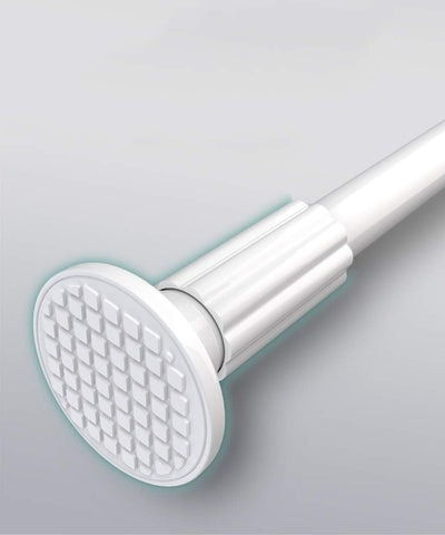 WHITNEY 92 cm-430 cm Extra Lange Gardinenstange, Kein Bohrer erforderlich Ausziehbare Gardinenstange