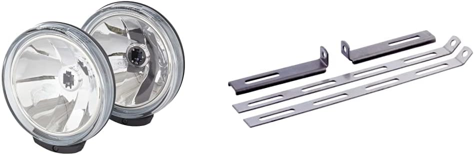 Hella 1F6 010 952-821 FF/Halogen-Fernscheinwerfersatz - Comet FF 500-12V - rund - Anbau - Lichtschei