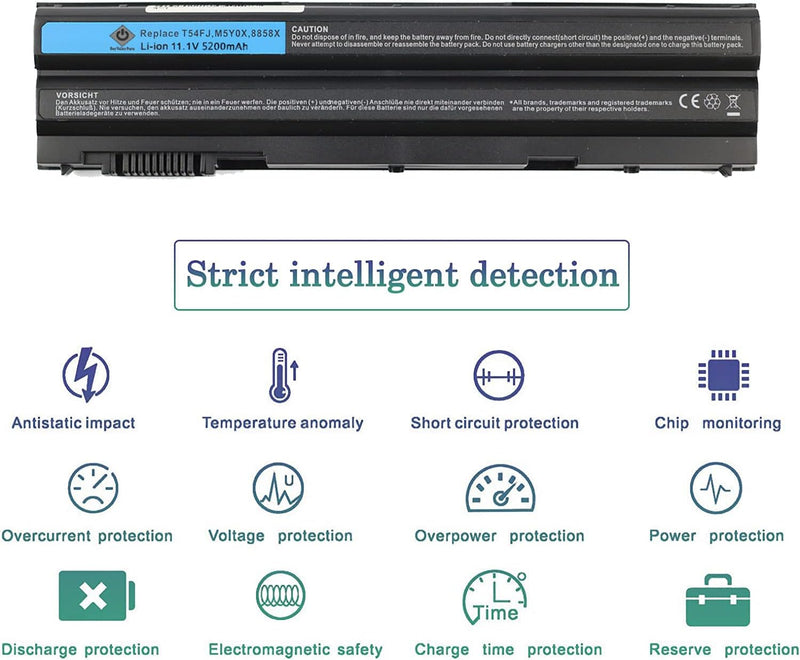 GZRKF T54FJ 8858X M5Y0X N3X1D Laptop Akku für Dell Latitude E6420 E6430 E6440 E6520 E6530 E6540 E542