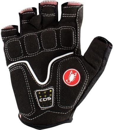 CASTELLI Damen Dolcissima 2 W Glove Fahrradhandschuhe L Rouge/Dark Roush-White, L Rouge/Dark Roush-W