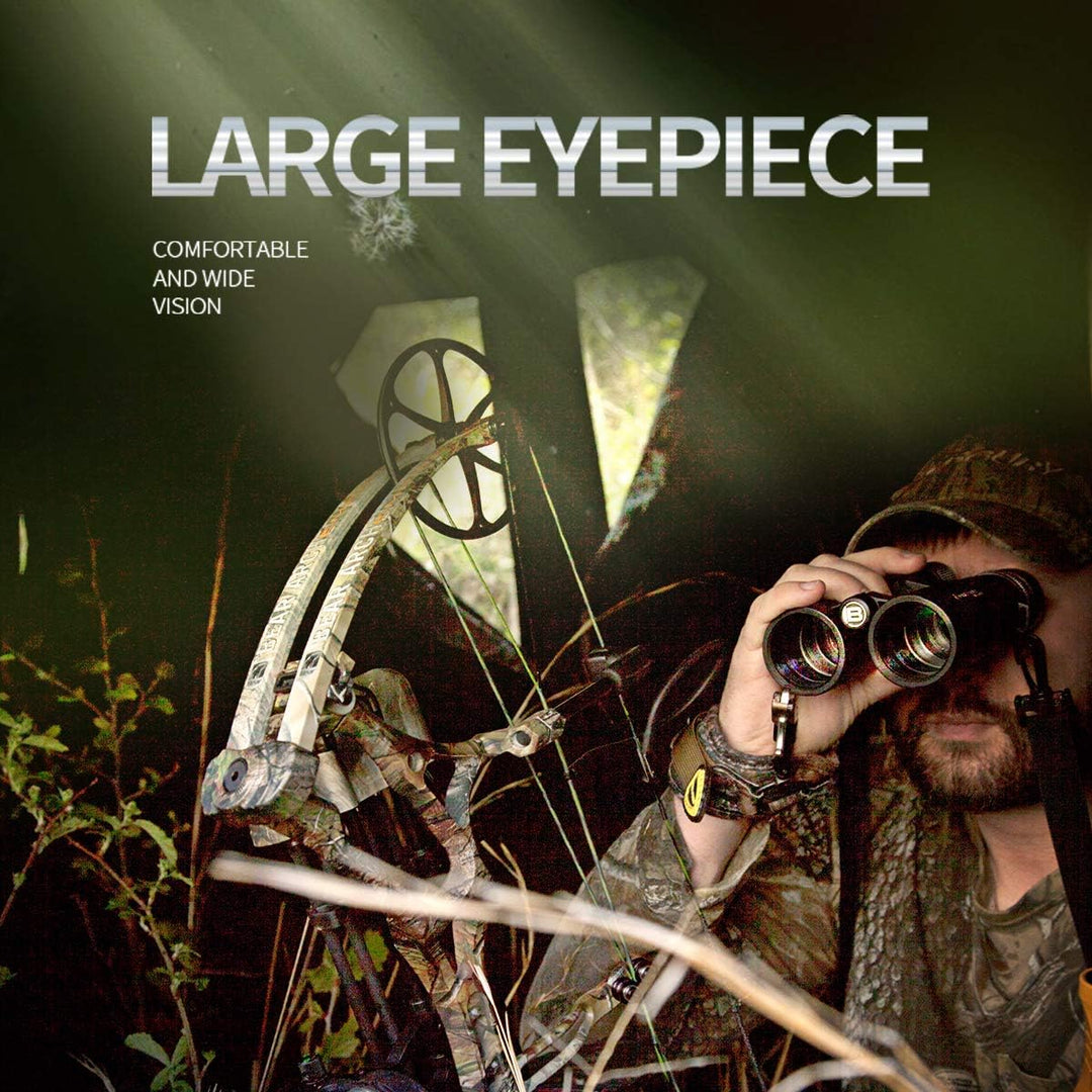 Bresser Fernglas Corvette 8x42 wasserdicht mit Nitrogenfüllung, BaK-4 Glas Prismen, LE-Okularen für