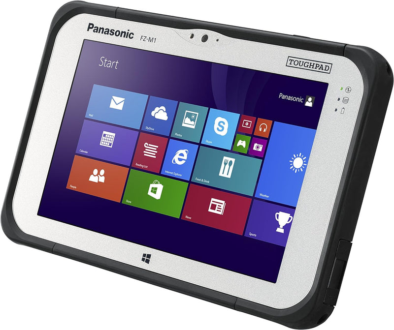 Panasonic Toughpad FZ-M1 128 GB 4 G Schwarz, Silber – Tablets (Mini-Tablet, IEEE 802.11 ac, Windows,