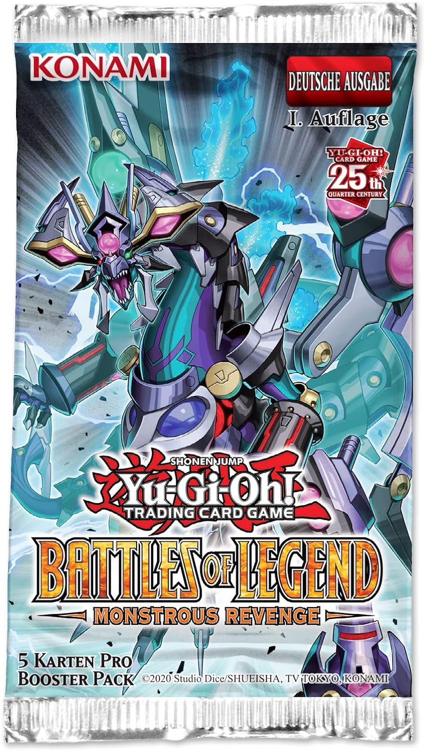 Yu-Gi-Oh! TRADING CARD GAME Battles of Legend – Monstrous Revenge Display – 1. Auflage, Deutsche Aus