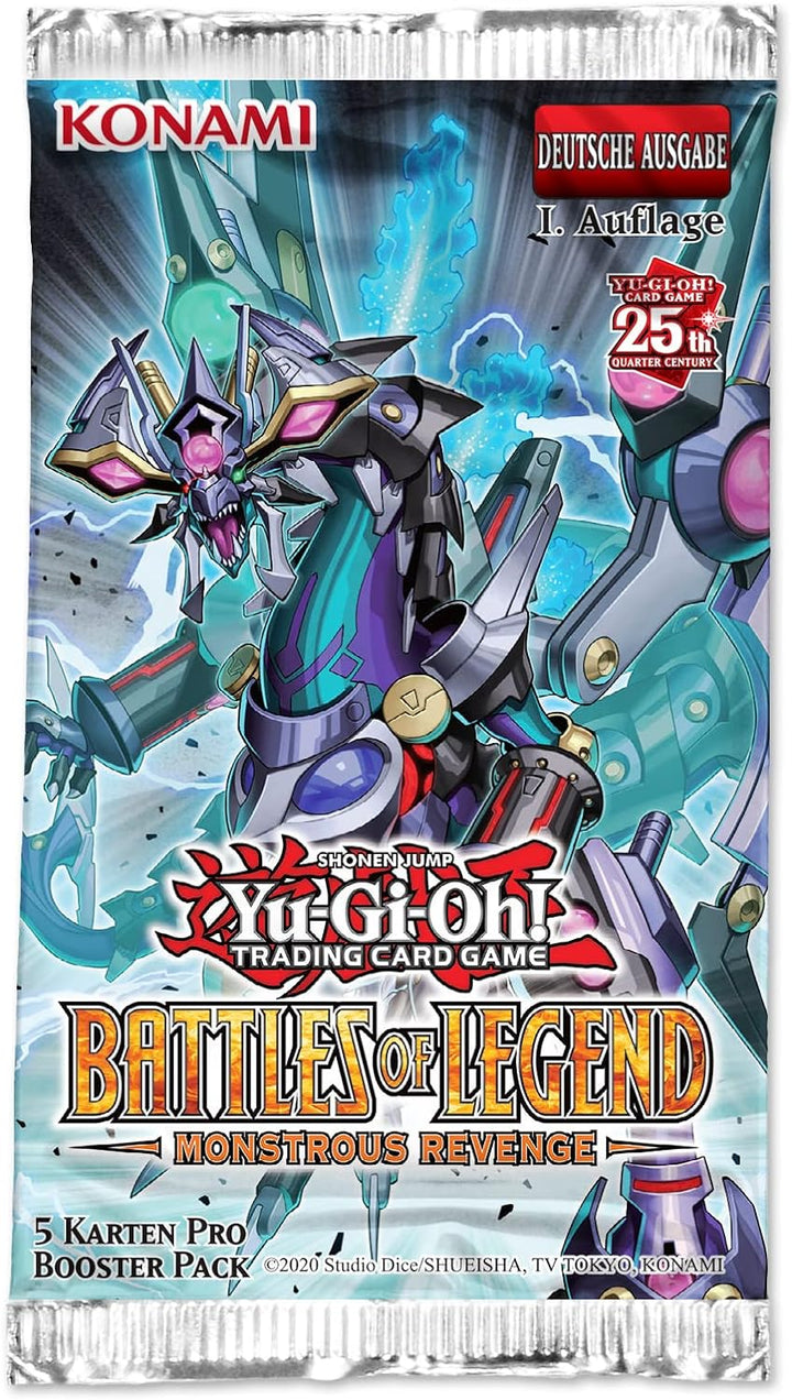 Yu-Gi-Oh! TRADING CARD GAME Battles of Legend – Monstrous Revenge Display – 1. Auflage, Deutsche Aus