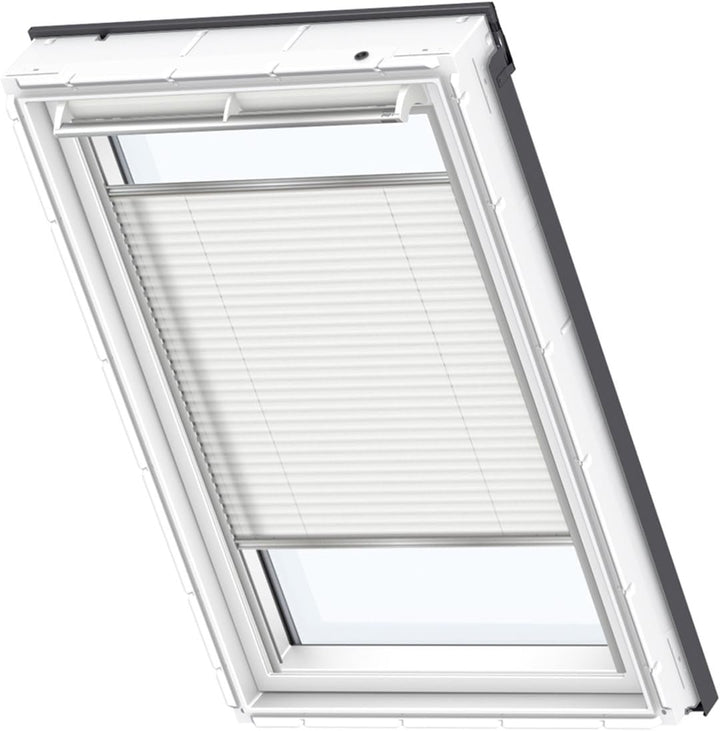 VELUX Original Plissee (FHL), Y85, Uni Weiss