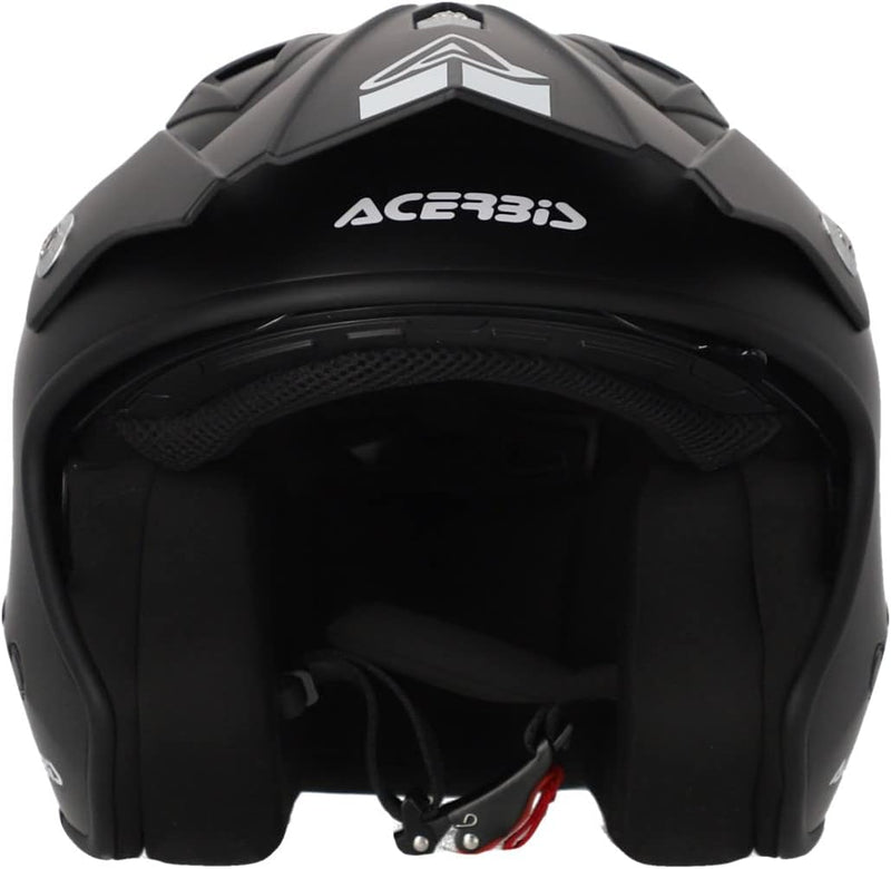 Acerbis HELMET JET ARIA 2206 XXL Schwarz, XXL Schwarz