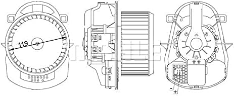MAHLE AB 258 000S Innenraumgeblaese BEHR