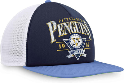 Fanatics - NHL Pittsburg Penguins True Classic Foam Front Trucker Snapback Cap