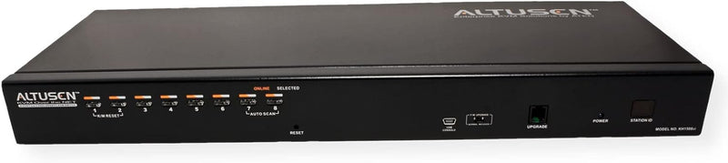 ATEN KH1508AI 8-Port Single User CAT5 IP KVM (On The Net), schwarz