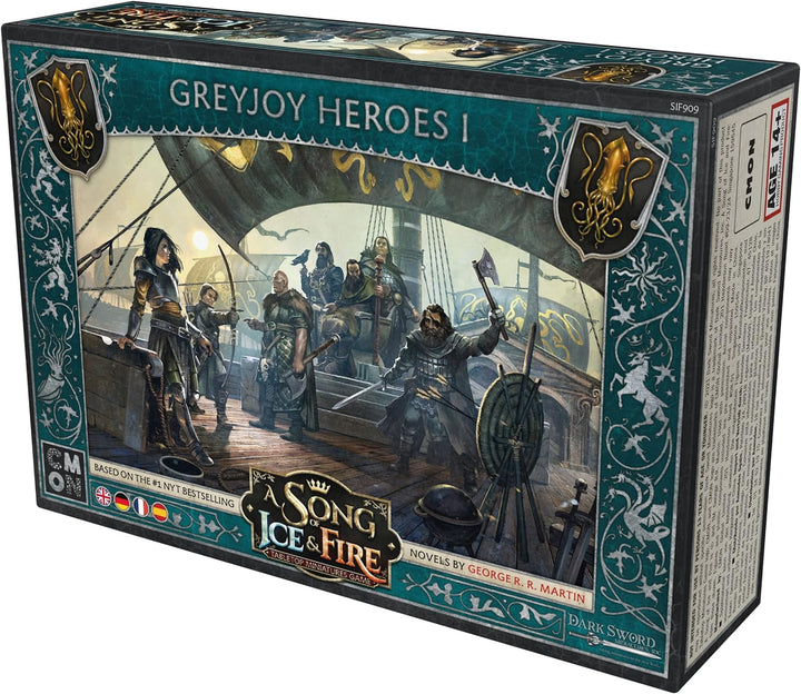 CMON | A Song of Ice & Fire – Helden von Haus Graufreud I | Erweiterung | Tabletop | 2 Spieler | Ab