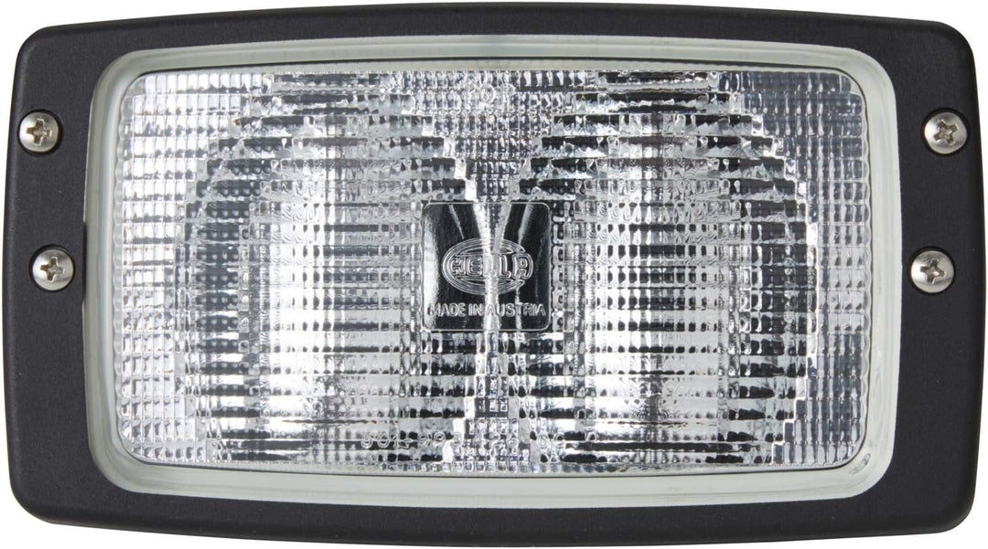 HELLA - Halogen-Arbeitsscheinwerfer - Double-Beam - 12/24V - 2300lm - Einbau/Schraubanschluss - 2-Pu