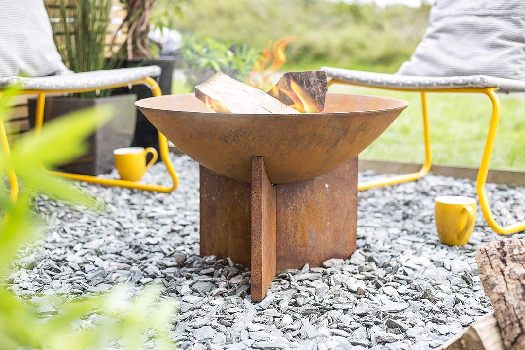 La Hacienda Feuerschale Kala Ø56 cm - Feuerschalen für den Garten - Feuerstelle Outdoor & Feuertonne