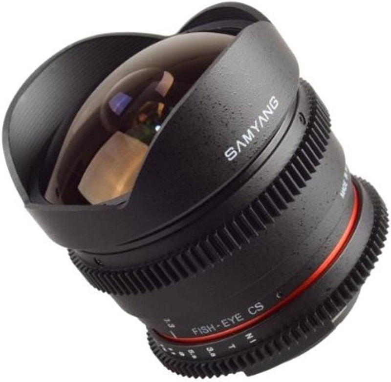 Samyang 8 MM T3.8 Fisheye-Objektiv (Nikon F-Anschluss) für Nikon, für Nikon