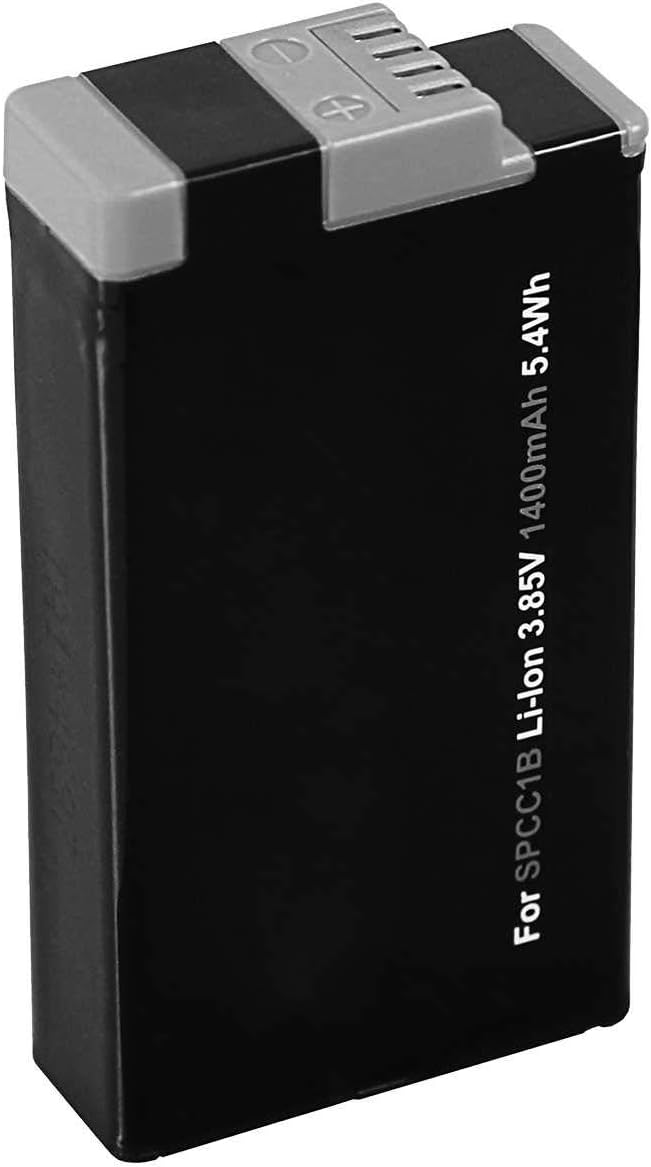 2X Akku kompatibel mit ACBAT-001 für GoPro Max Actioncam [1400mAh - 3.85V - Li Ion - 100% kompatibel