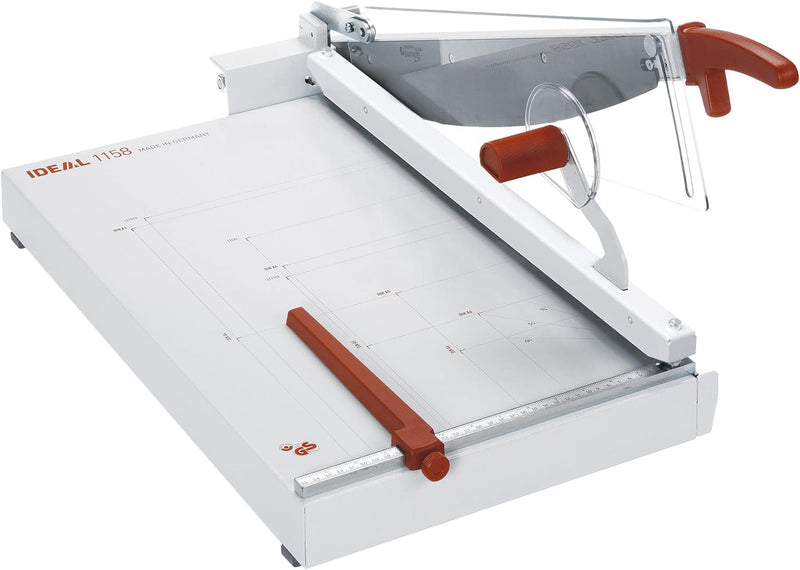 Ideal 1158 Schneidemaschine, Hebelschneider, Papierschneider (356 x 604 mm, Schnittlänge 580 mm, 40