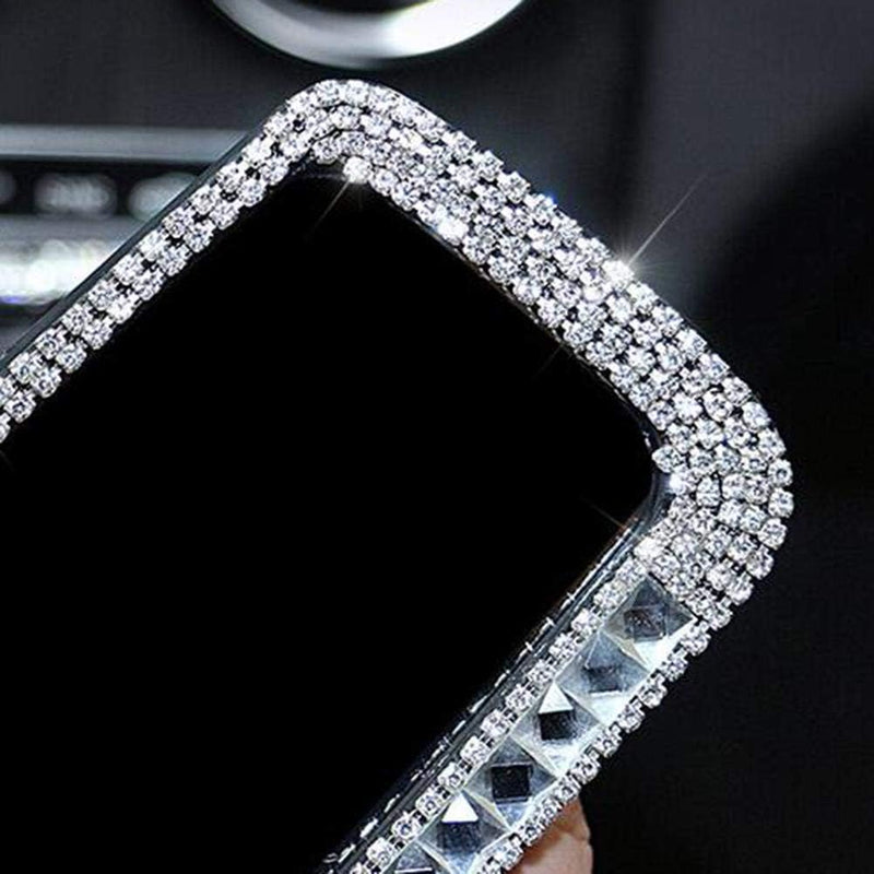 Universal Auto Rückspiegel,MoreChioce Glitzer Strass Rückspiegel Clip Auto Innenspiegel Toten Winkel