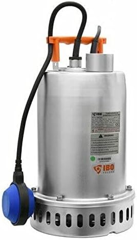 !! Profi !! Schmutzwasserpumpe Tauchpumpe Schwimmbadpumpe Edelstahl 21000 L/h Förderhöhe 18m