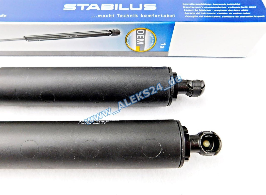 2x STABILUS 437135 Heckklappendämpfer für VOLVO V70 III XC70 II 31217640