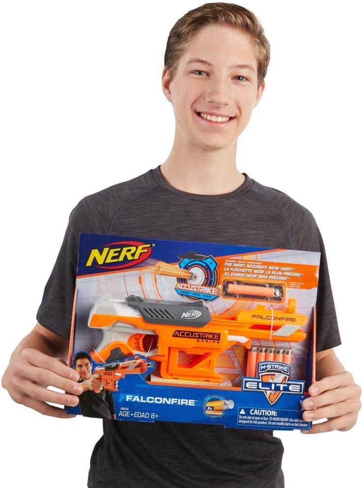 NERF Hasbro B9839EU4 - ACCUSTRIKE Falconfire, Spielzeugblaster
