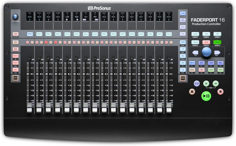 PreSonus FaderPort 16, 16-Fader DAW Mix Production Controller, mit Softwarepaket 16 Fader DAW-Contro