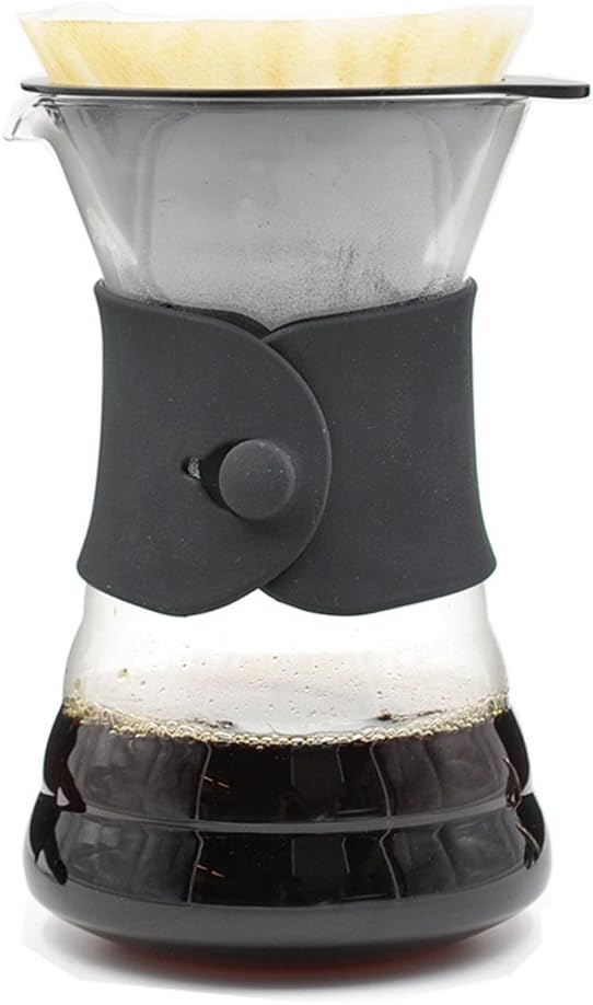 Hario VSTN-2000B Küchenwaage, schwarz & VDD-02B VD 700 ml V60 Drip Dekanter Pourover Coffee Brewer S