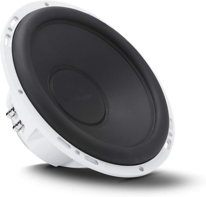 ROCKFORD FOSGATE RM112D4 - 30m Marine/Outdoor/Boot Subwooer-Chassis Weiss
