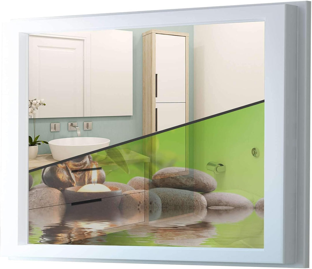 Fensterdeko I Sichtschutz Fenster-Sticker Selbsthaftend I Dekofolie für Bad, Küche, Kinderzimmer - W