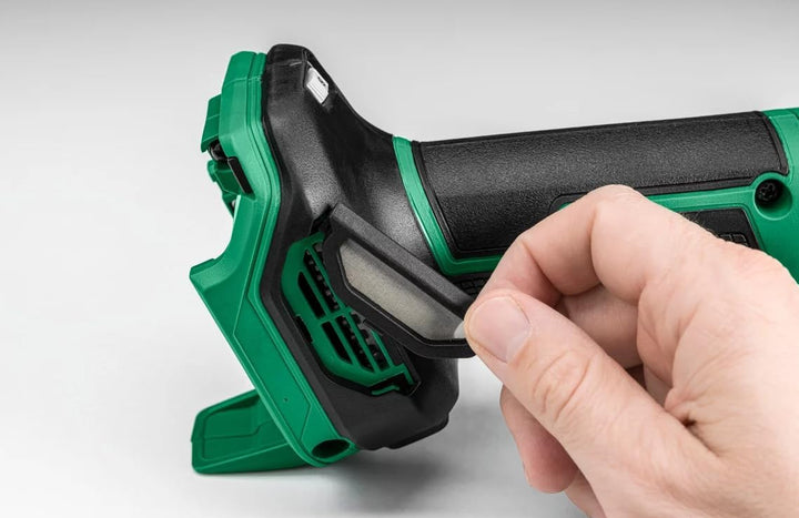 HiKOKI Akku Winkelschleifer G1813DVF (18V, Li-Ion, 3200-8000 u/min, 125mm ø, Brushless Motor, mit AT