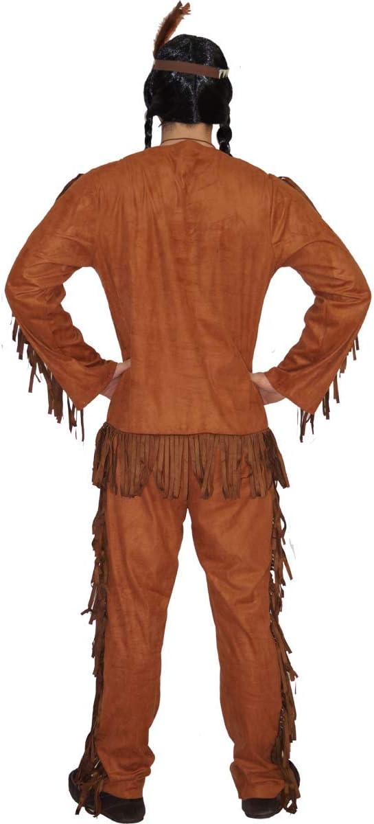 MAYLYNN Kostüm Indianerin Indianer Indianerkostüm Nodyn, Herren Grösse XXL XXL Herren, XXL Herren
