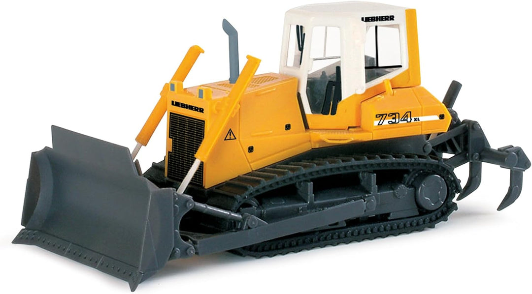 herpa Liebherr 151689 – Planierraupe PR734, Litronic, Baustellen Fahrzeug, Model Bagger, Truck, Mini