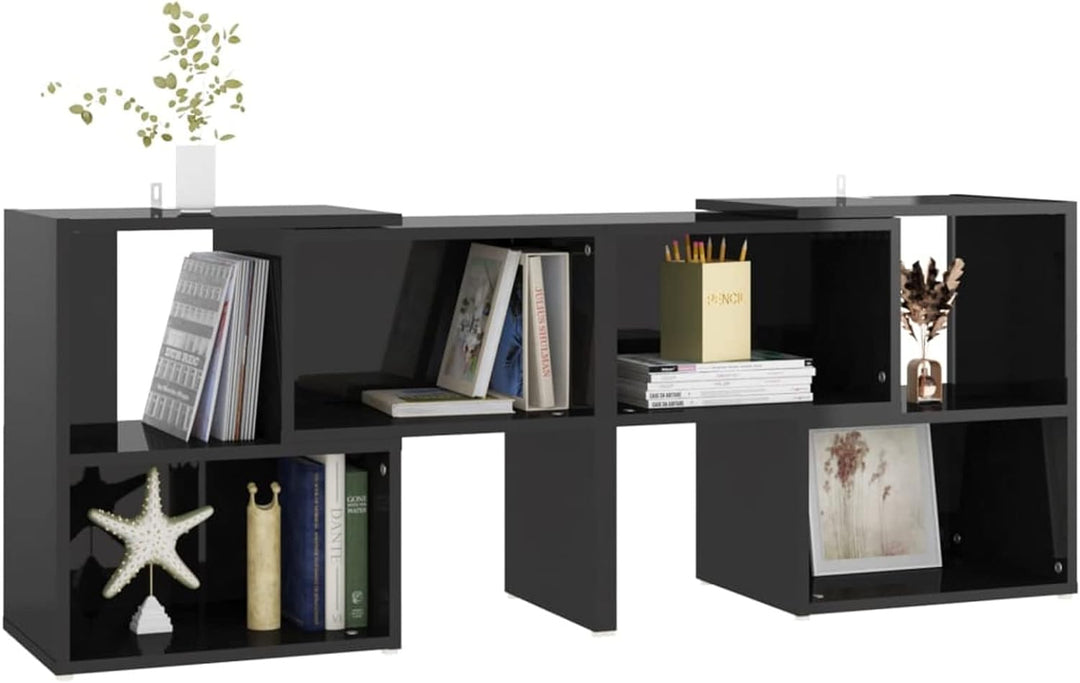 Susany TV Schrank Fernsehtisch Fernsehschrank HiFi-Schrank TV Möbel Lowboard Spanplatte Hochglanz-Sc