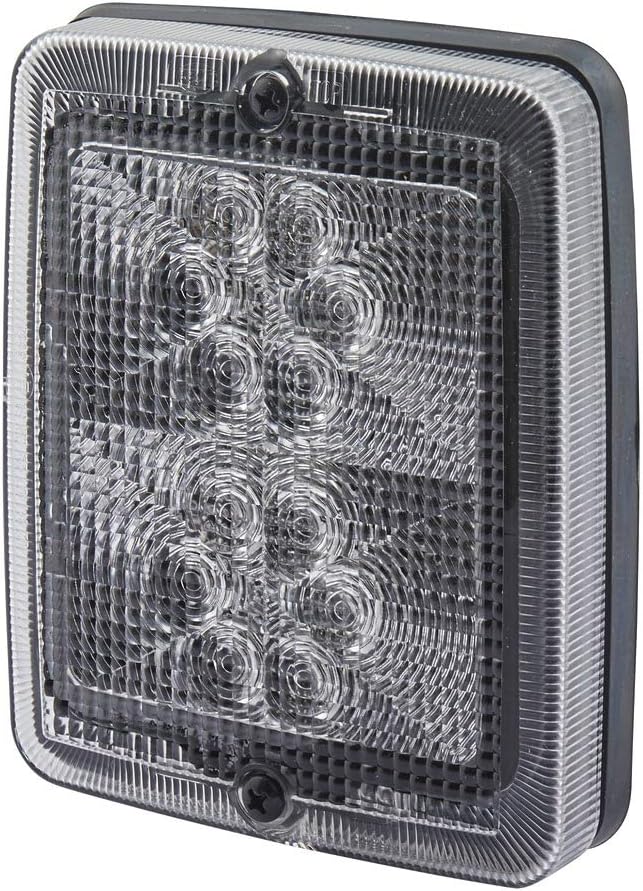 HELLA - Blinkleuchte - LED - 12V - Einbau/geschraubt - Lichtscheibenfarbe: glasklar - Kabel: 100mm -