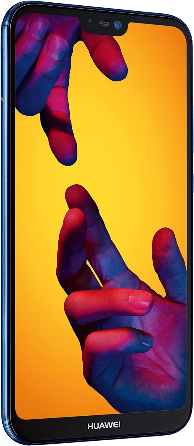Huawei P20 Lite Single SIM 4G 64GB Black, Blue - Smartphones (14.8 cm (5.84"), 64 GB, 16 MP, Android