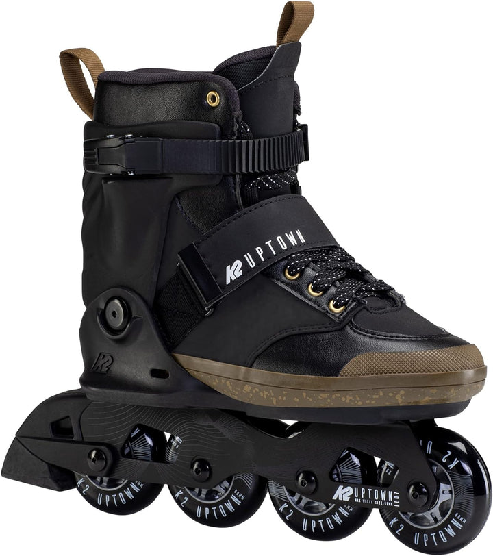 K2 Skates Unisex Inline Skates UPTOWN, black - gold, 30F0181 EU: 41.5 (UK: 7.5 / US: 8.5) black - go